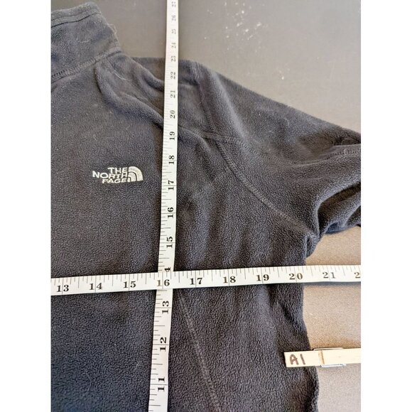 The North Face Womens Black Quarter Zip Fleece Jacket Large - Picture 5 of 9